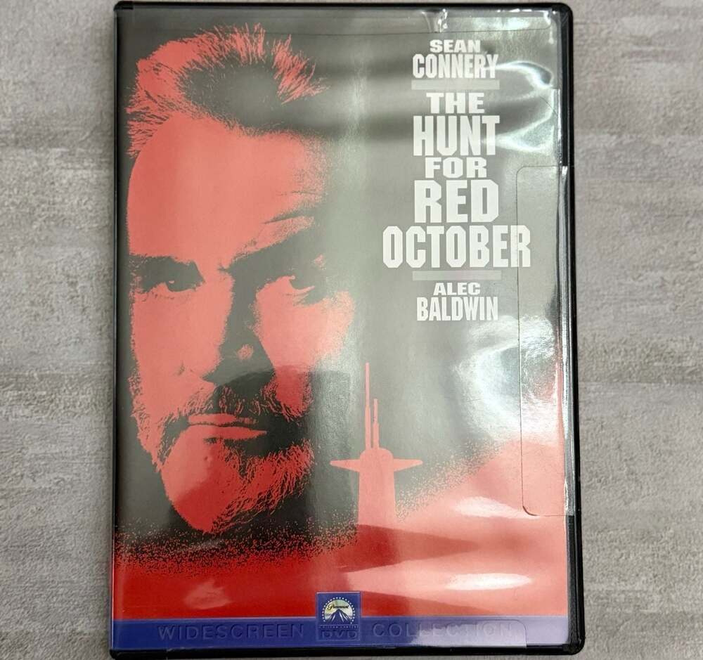 The Hunt for Red October (DVD, 1990) Widescreen - Sean Connery, Alec Baldwin